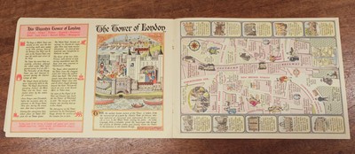 Lot 234 - Sayer (J. P.). 12 Original Lithographic Prints..., Picture Maps of London..., 1948