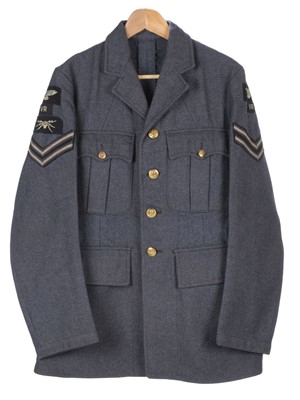 Lot 158 - RAF Tunic. A WWII RAF uniform worn by Thomas Wingfield Broomhead