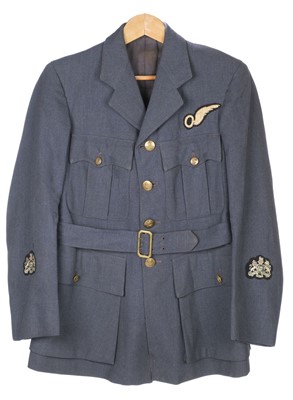 Lot 240 - RAF Tunic. A WWII RAF tunic dated 1945