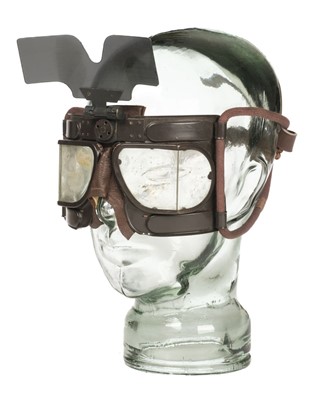 Lot 211 - Flying Goggles. A pair of WWII Battle of Britain period Mk IV B flying goggles