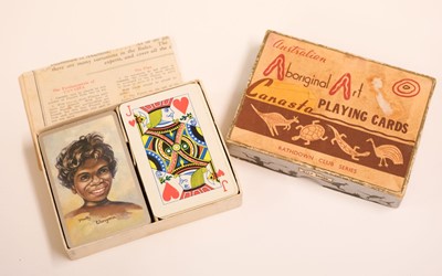 Lot 534 - Australian Playing Cards. Kangaroo Playing Cards, circa 1900