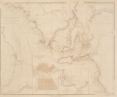 Lot 67 - Australia. Arrowsmith (John), The Maritime Portion of South Australia..., 1841