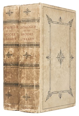 Lot 326 - Brooke (Thomas). Catalogue of the Manuscripts and Printed Books, 1891