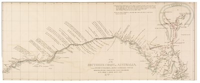 Lot 63 - Australia. Arrowsmith (John), Map of the Southern Coast of Australia..., circa 1841