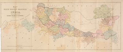 Lot 99 - India. Sudder Board of Revenue (publishers), Map of the North Western Provinces, circa 1840