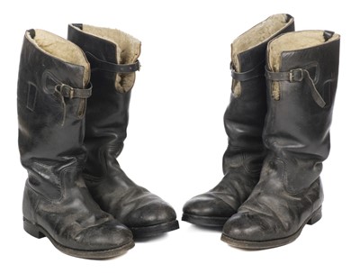 Lot 242 - Flying Boots. Two pairs of RAF 1936 pattern flying boots