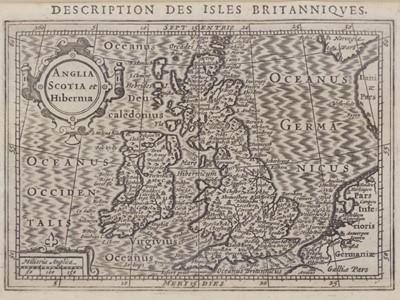 Lot 192 - British Isles. Bertius (Pieter & Hondius J.), Anglia, Scotia et Hibernia, circa 1636