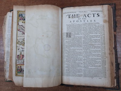 Lot 229 - Bible [English]. The Holy Bible containing the Old Testament and the New, [Amsterdam], 1683