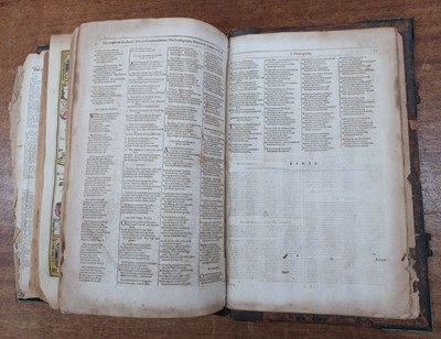 Lot 229 - Bible [English]. The Holy Bible containing the Old Testament and the New, [Amsterdam], 1683