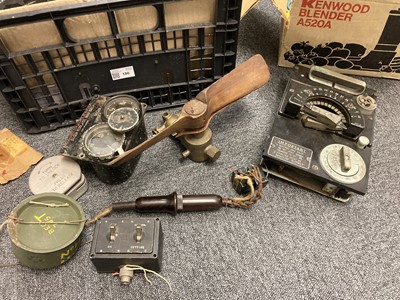 Lot 180 - Aircraft Instruments. A collection of WWII period RAF aircraft instruments