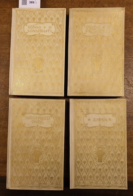 Lot 369 - Austen (Jane). Novels, 6 volumes, 1907-09