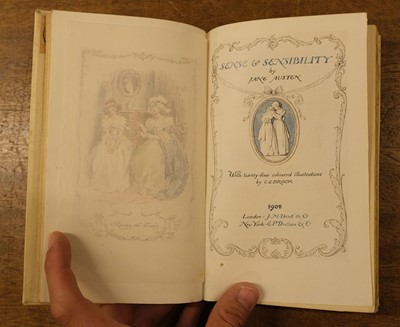 Lot 369 - Austen (Jane). Novels, 6 volumes, 1907-09