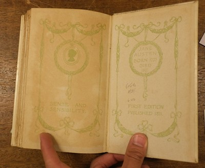 Lot 369 - Austen (Jane). Novels, 6 volumes, 1907-09