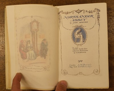 Lot 369 - Austen (Jane). Novels, 6 volumes, 1907-09