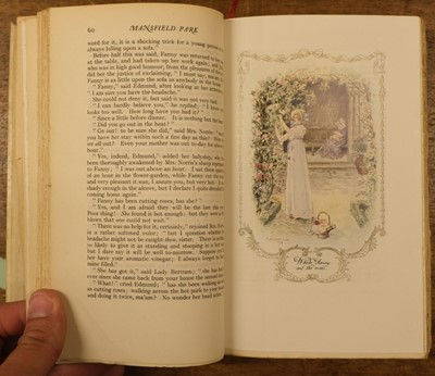 Lot 369 - Austen (Jane). Novels, 6 volumes, 1907-09