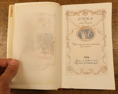 Lot 369 - Austen (Jane). Novels, 6 volumes, 1907-09