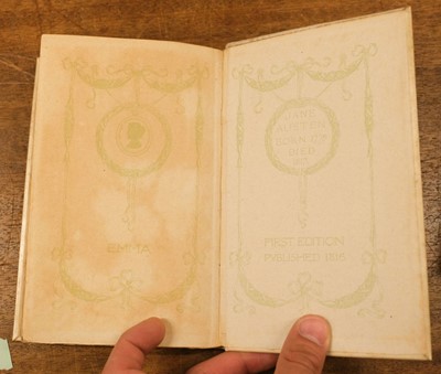 Lot 369 - Austen (Jane). Novels, 6 volumes, 1907-09
