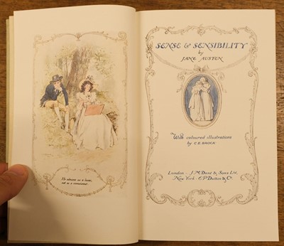 Lot 369 - Austen (Jane). Novels, 6 volumes, 1907-09