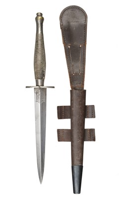 Lot 444 - Fighting Knife. A WWII Fairbairn-Sykes 2nd Pattern Fighting Knife by Wilkinson Sword Co Ltd London