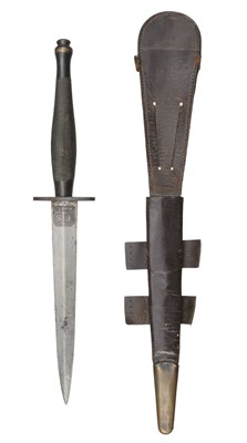 Lot 445 - Fighting Knife. A WWII Fairbairn-Sykes 2nd Pattern Fighting Knife by Wilkinson Sword Co Ltd London