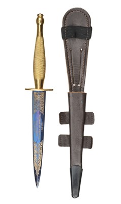 Lot 419 - Fighting Knife. A Victory Series Presentation Fighting Knife by Wilkinson Sword Co Ltd London