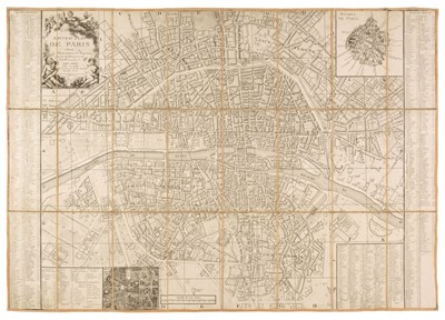 Lot 126 - Paris. Brion de la Tour (Louis), Nouveau Plan de Paris..., 1784