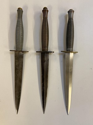 Lot 458 - Fighting Knives. Including a Fairbairn-Sykes 3rd Pattern Fighting Knife by John Nowill & Son