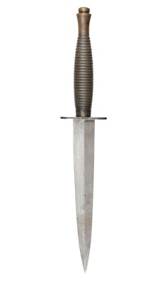 Lot 414 - Fighting Knife. A Fairbairn-Sykes 3rd Pattern Fighting Knife by Cooper, Sheffield