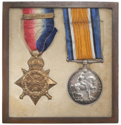 Lot 509 - Pair: 2nd Lieutenant J.C.B. Crozier, Royal Munster Fusiliers