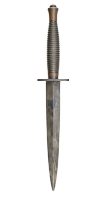 Lot 413 - Fighting Knife. A Fairbairn-Sykes 3rd Pattern Fighting Knife