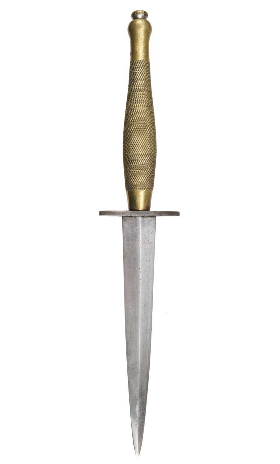 Lot 440 - Fighting Knife. A WWII Fairbairn-Sykes 2nd Pattern Fighting Knife
