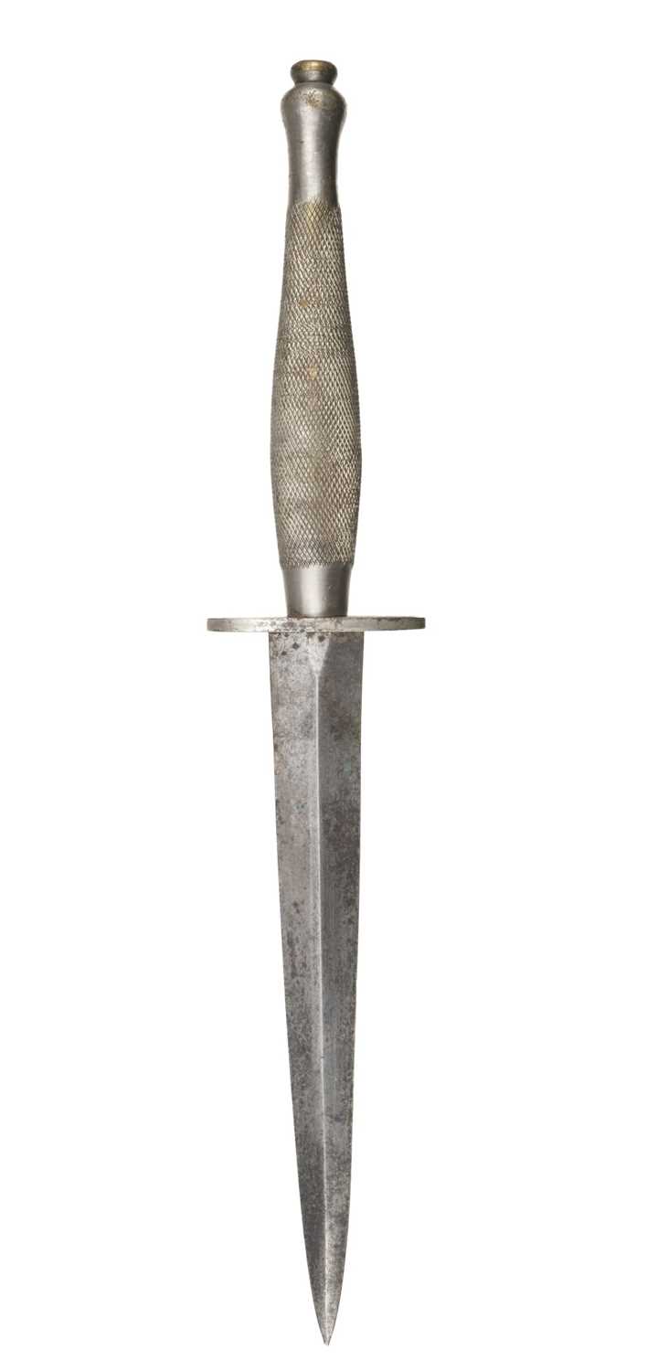 Lot 442 - Fighting Knife. A WWII Fairbairn-Sykes 2nd Pattern Fighting Knife
