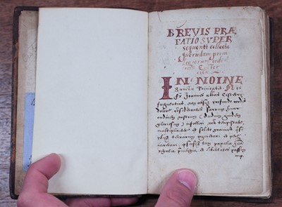 Lot 187 - Cistercian Manuscript. Privileges de l'ordre de Citeaux, by Jehan de Circy, 15/16th c.