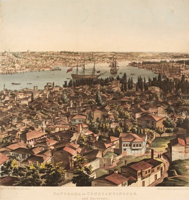 Lot 162 - Istanbul. Tomkins (C. & Lewis F. C. & G.), Panorama of Constantinople and Environs, 1813