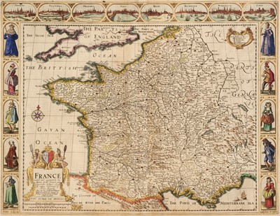 Lot 94 - France. Speed (John), France revised and augmented..., 1676