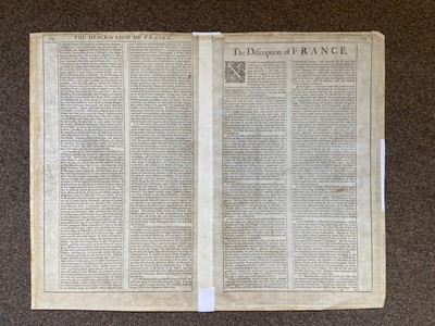 Lot 94 - France. Speed (John), France revised and augmented..., 1676