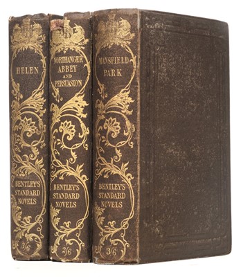 Lot 355 - Austen (Jane). Mansfield Park, London: Richard Bentley, 1847