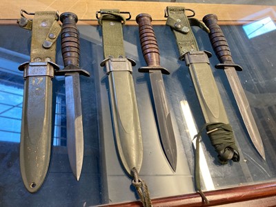 Lot 457 - Fighting Knife. WWII American M3 Imperial fighting knife (3)