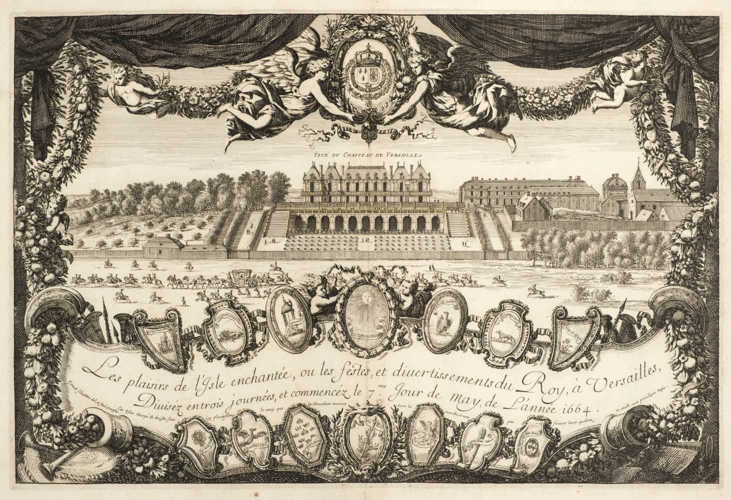 223 - Cabinet du Roi. Les Plaisirs de l'Isle Enchantée, 1664, & 2 others