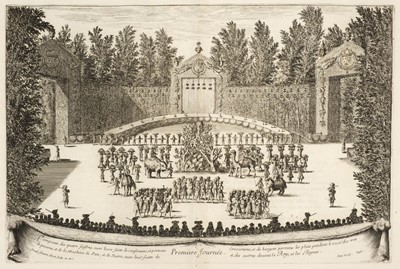 Lot 223 - Cabinet du Roi. Les Plaisirs de l'Isle Enchantée, 1664, & 2 others