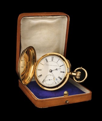 Lot 50 - Pocket Watch. An Edwardian 18K pocket watch by Elgin & Watch Co