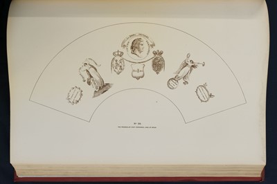 Lot 189 - Schreiber (Lady Charlotte). Fans and Fan Leaves, English/Foreign, 2 volumes, John Murray, 1888-1890