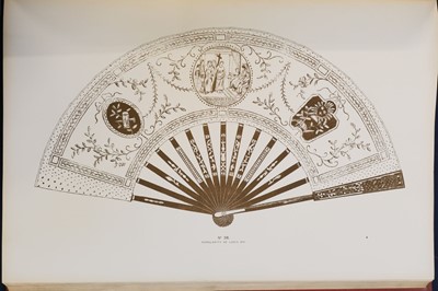 Lot 189 - Schreiber (Lady Charlotte). Fans and Fan Leaves, English/Foreign, 2 volumes, John Murray, 1888-1890