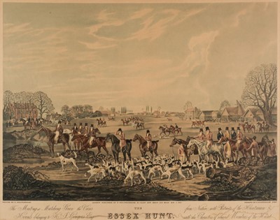 Lot 177 - Wolstenholme (Dean). The Essex Hunt, the set of four, circa 1860