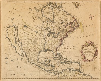 Lot 120 - North America. Seale (R. W.), A Map of North America..., circa 1747