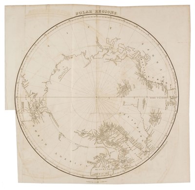 Lot 8 - Polar Regions. Map of the Polar Regions, Edinburgh: A. Constable and Co, 1822