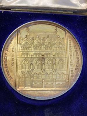 Lot 487 - The Horace Brown Medal. A gold medal awarded to Sir William Waters Butler