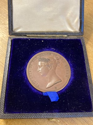 Lot 487 - The Horace Brown Medal. A gold medal awarded to Sir William Waters Butler