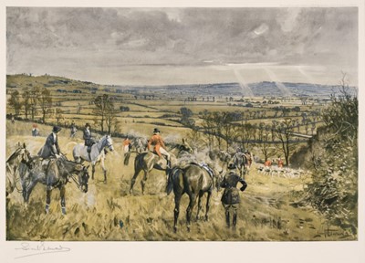 Lot 174 - Sporting Prints. Edwards (Lionel), The Warwickshire, Eyre & Spottiswoode, circa 1920