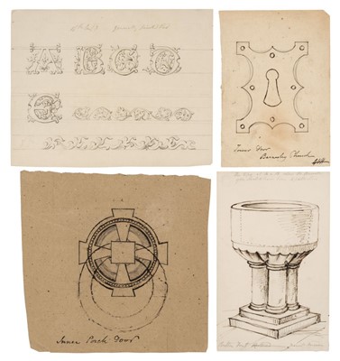 Lot 242 - Gloucestershire. A small archive of original drawings & sketches by George Ernest Howden, 1829

Haydn Mackey  group of oil sketches